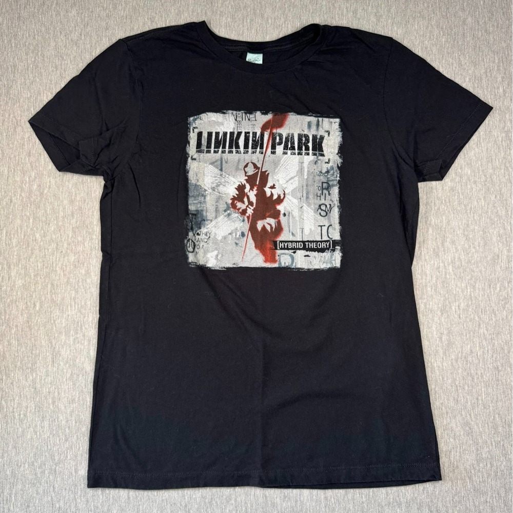 Linkin Park Hybrid Theory T Shirt Medium‎ Black Graphic Band Tee